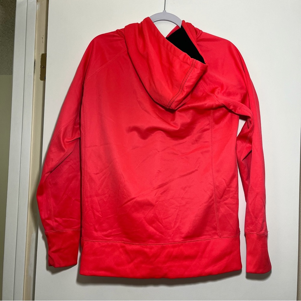 Reebok Active Performance Hoodie Pullover Neon Or… - image 2